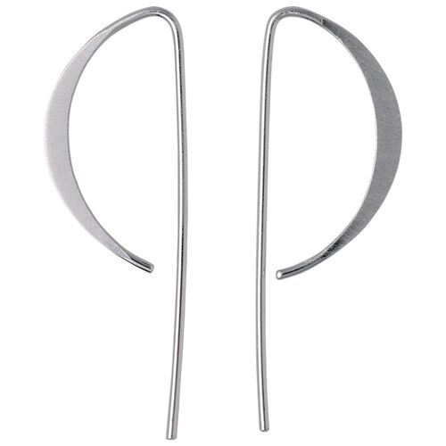 Pilgrim Peony Silver Plated Earrings